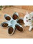 6in1 Pet Kaseler Yaratıcı Kedi Besleyici Köpek Yavrusu Su Gıda Kase Yavru Kedi Besleme Kapları Petal Çok Hücreli Çiçek Şekli Plastik Kaseler (Yurt Dışından) 2