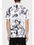 Desenli Pamuklu Slim Fit Polo Yaka T Shirt Erkek Polo Yaka T Shirt 76GAG6S0 JS286 003 3