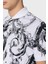 Desenli Pamuklu Slim Fit Polo Yaka T Shirt Erkek Polo Yaka T Shirt 76GAG6S0 JS286 003 4