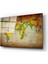 Dünya Haritası 2 Cam Tablo 1