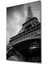 Eyfel Kulesi Aşağıdan Yukarı Doğru Cam Tablo, Ev ve Ofis Duvar Dekoru Hediyelik, 4mm Dayanıklı Cam 1