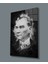 Atatürk Portresi Uv Baskılı Cam Tablo, Ev ve Ofis Duvar Dekoru Hediyelik 1