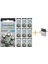 Extra Power 675 Numara Işitme Cihazı Pili (10 Paket x 6 Adet = 60 Adet Pil) + Hediye Işitme Cihazı Filtresi Gri Paket 1