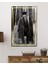 Gold Şerit Siyah Beyaz Atatürk Cam Tablo, Uv Baskılı ve Temperli, Hediyelik 2