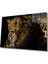 Leopar Hayvan Cam Tablo 1