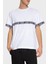 Logolu Bisiklet Yaka Pamuklu Regular Fit T Shirt Erkek T Shirt 76GAHC06 CJ01C 003 1