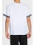 Logolu Bisiklet Yaka Pamuklu Regular Fit T Shirt Erkek T Shirt 76GAHC06 CJ01C 003 2