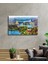 Şehir Manzaralı Cam Tablo, Ev ve Ofis Duvar Dekoru Hediyelik Büyük Tablo Dayanıklı Cam 2