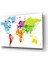 Dünya Haritası 40 Cam Tablo 1