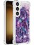 Samsung Galaxy S24+ Sıvı Parıltı Deseni Tpu Rüzgar Çanları Telefon Kılıfı (Yurt Dışından) 1