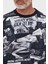 Desenli Bisiklet Yaka Pamuklu Relaxed Fit T Shirt Erkek T Shirt 76GAH6L0 JS275 899 5