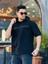 Siyah Originals Nakışlı Kapşonlu Iki Iplik Kısa Kollu T-Shirt 2