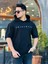 Siyah Originals Nakışlı Kapşonlu Iki Iplik Kısa Kollu T-Shirt 3