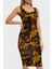Desenli Bodycon Elbise Bayan Elbise 76HAO9B6 JS291 G89 2