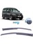 Volkswagen Caddy 2021 Sunplex Sport Style Cam Rüzgarlığı Set 2li 1