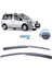 Cıtroen C Elysee 2012-2020 Sunplex Sport Style Cam Rüzgarlığı Set 4lü 1