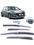 Bes Tuning Hyundai IX35 2010-2015 Sunplex Sport Style Cam Rüzgarlığı Set 4lü 1