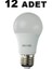 9W LED Ampul (Beyaz Işık) 12 Adet 1