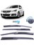 Peugeot Partner 2002-2007 Sunplex Sport Style Cam Rüzgarlığı Set 2li 1