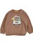 Koala Erkek Bebek Sweatshirt Kahve 1