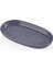 The Mia Noon Oval Servis 2li Gri 17 cm 1