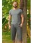 Erkek Civan Modal Bermuda Mint Pijama Takım 240397 1