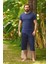 Erkek Civan Modal Bermuda Lacivert Pijama Takım 240399 1