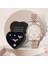 Rose Melek Kanadı Metal Saat Hediye Set PS2977 1