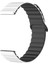 Samsung Galaxy Watch 6-5-4 ve Classic Uyumlu Silikon Mıknatıslı Çift Renkli Kordon 40/44/46/47MM 2