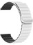 Samsung Galaxy Watch 6-5-4 ve Classic Uyumlu Silikon Mıknatıslı Çift Renkli Kordon 40/44/46/47MM 3