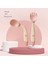 【happier】 Bebek Silikon Kaşık Çatal Setleri Bebek Eğitim Kaşıkları Bebek Besleme Eğitim Kaşığı Çatal Seti Için Döndürülebilir Çatal Kaşık Setleri (Yurt Dışından) 1