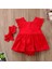 Abd Yenidoğan Yürümeye Başlayan Bebek Kız Giysileri Romper Bodysuit + Kafa Bandı Çocuk Elbise Kıyafeti (Yurt Dışından) 3