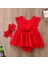 Abd Yenidoğan Yürümeye Başlayan Bebek Kız Giysileri Romper Bodysuit + Kafa Bandı Çocuk Elbise Kıyafeti (Yurt Dışından) 4