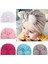 Yumuşak Bebek Şapka Türban Kış Sonbahar Sevimli Yay Bebek Kız Şapka Bere Bebek Yürüyor Çocuk Kaput Headwraps Yenidoğan Fotoğraf Sahne (Yurt Dışından) 3