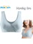 Niceborn Kadın Hemşirelik Sutyen Dantel Pamuk Hamile Sutyeni Iç Yumuşak Sutyen Telsiz Ayarlanabilir Rahatlık Iç Uyku Sutyen Ön Açma Düğmesi ile (Yurt Dışından) 2