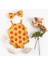 Yaz Kolsuz Bebek Kız Bodysuits Sevimli Bebekler Giysileri Kafa Bandı ile Pamuk Yenidoğan Bebek Giyim (Yurt Dışından) 1