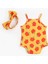 Yaz Kolsuz Bebek Kız Bodysuits Sevimli Bebekler Giysileri Kafa Bandı ile Pamuk Yenidoğan Bebek Giyim (Yurt Dışından) 3