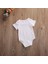 Pamuk Yenidoğan Bebek Erkek Bebek Kız Bodysuit Romper Tulum Giysileri Kıyafetler 0-18MONTHS (Yurt Dışından) 4