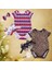 3 Adet Yenidoğan Bebek Çiçek Leopar Yıldız Romper Bodysuit Kafa Bandı Ayakkabı Seti (Yurt Dışından) 4