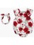 Prenses Yenidoğan Bebek Kız Bodysuit + Kafa Bandı Moda Yaz Pamuk Bebek Giysileri Set Gül (Yurt Dışından) 2
