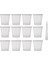 12 Adet 30ML Plastik Ölçüm Kabı Kapaklı Çizim Aracı 3.8X4CM (Yurt Dışından) 2