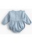 Pamuk Bebek Bodysuits Yenidoğan Mavi Denim Tulum Moda Prenses Yürümeye Başlayan Kız Giysileri (Yurt Dışından) 2