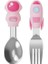 [eğlenceli Canlı] Bebek Karikatür Kaşık Çatal Seti Çocuklar Paslanmaz Çelik Mutfak Eşyaları Bebek Sofra Sevimli Yemek Takımı Çocuklar Besleme Kaşık Çatal Seti Eşyaları (Yurt Dışından) 4