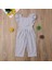 Yaz Bebek Çocuk Kız Tulumlar Bodysuits Ruffles Kısa Kollu Ekose Tulum Yürümeye Başlayan Bebek Kız Giyim Çocuk Giysileri (Yurt Dışından) 4