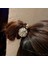 Moda Yeni Top Saç Bağları Kadınlar Için Daire Mizaç Inci Kafa Halat Net Kırmızı High-End Headdress Saç Lastik Bant Kadın (Yurt Dışından) 2