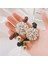 Moda Yeni Top Saç Bağları Kadınlar Için Daire Mizaç Inci Kafa Halat Net Kırmızı High-End Headdress Saç Lastik Bant Kadın (Yurt Dışından) 3