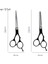 Myyeah Siyah Profesyonel 6 Inç Paslanmaz Çelik Ayarlanabilir Inceltme Makas Kesme Makası Berber Şekillendirici Seti Kuaförlük Seti (Yurt Dışından) 2