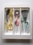 37X49 cm Çekmece Içi Beyaz Kaşıklık Kepçelik Mutfak Çekmece Düzenleyici Organizer (33*40 A Kesilebilir) 3