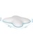 Tekno Trust 55 x 46 Kelebek Boyun Destekli Ortopedik Yastık Visco Yastık 55X46X13CM Polyester Visko Beyaz 2