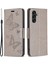 Samsung Galaxy A35 5g Butterfly Grey Baskılı Deri Telefon Kılıfı (Yurt Dışından) 1